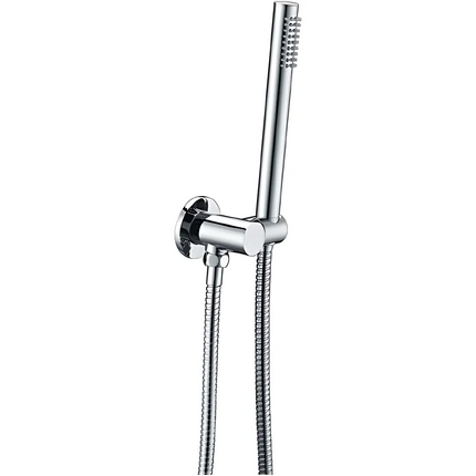 Round Hand Held Shower Set Chrome ,