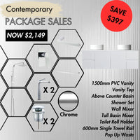 Bathroom Package Sale 01 Contemporary , 1500mm