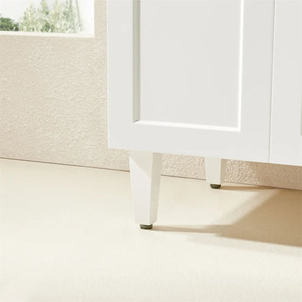 Ceto Harrington Hampton Style Freestanding Floor Vanity Matte White 600 ,