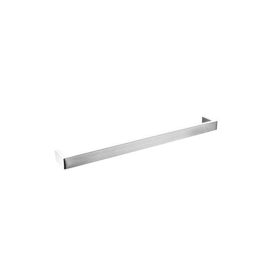 Tera Square Single Towel Rail 600mm Chrome , Default Title