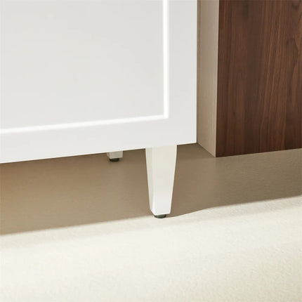 Ceto Harrington Hampton Style Freestanding Floor Vanity Matte White 750 ,