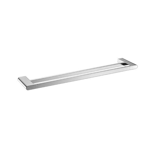 Belle Double Towel Rail 600mm Chrome , Default Title