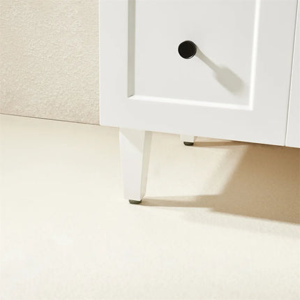 Ceto Harrington Hampton Style Freestanding Floor Vanity Matte White 900 ,