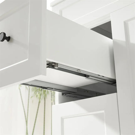 Ceto Harrington Hampton Style Freestanding Floor Vanity Matte White 900 ,