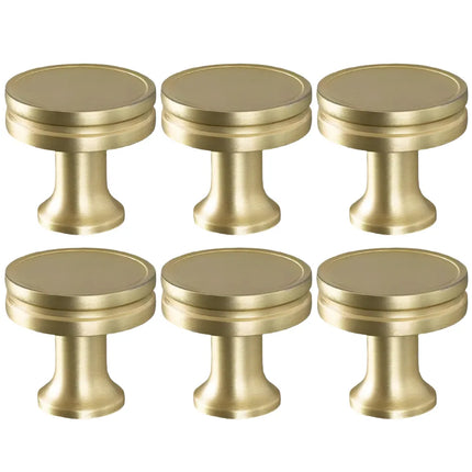 Ceto Harrington Freestanding Vanity Handle in Colours , Brushed Gold X 6