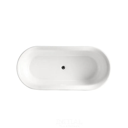 Coco 1700 Freestanding Bathtub Gloss White Non-Over Flow 1690X790X610 ,