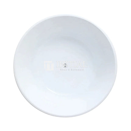 Como 1280 Matte White Freestanding Bathtub, Round ,