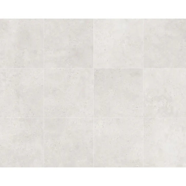 Concrete Petra White Matt 600X600