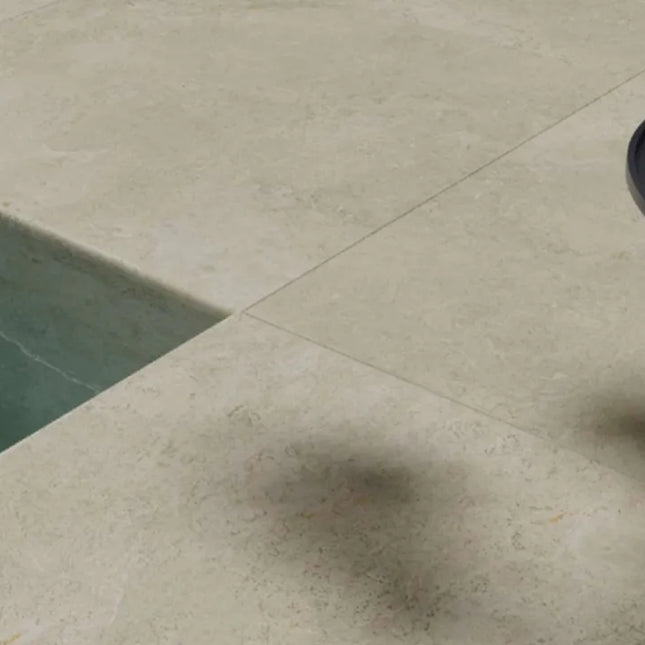 Stone Look Universe Ivory Bullnose Round Edge 400X600X20