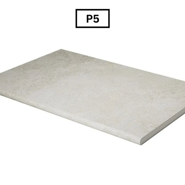 Stone Look Universe Pearl Bullnose Round Edge 400X600X20