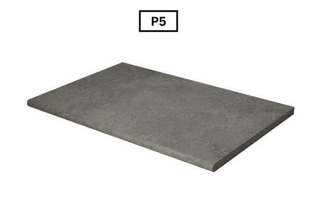 Stone Look Universe Smoke Bullnose Round Edge 400X600X20