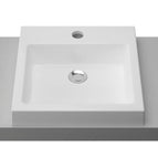 Cove Basin 460mm Gloss White Mineral Composite