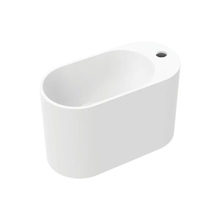 Fienza Ari Solid Surface Wall Hung Basin , 1 Tap Hole