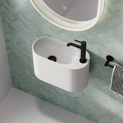 Fienza Ari Solid Surface Wall Hung Basin ,