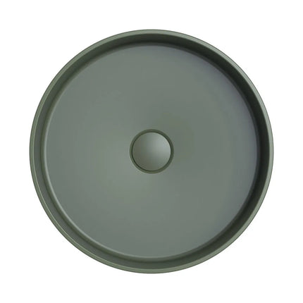 Fienza Minka Round Solid Surface Above Counter Basin, Forest