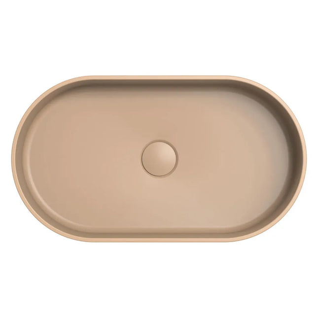 Fienza Minka Pill Solid Surface Above Counter Basin, Dusk
