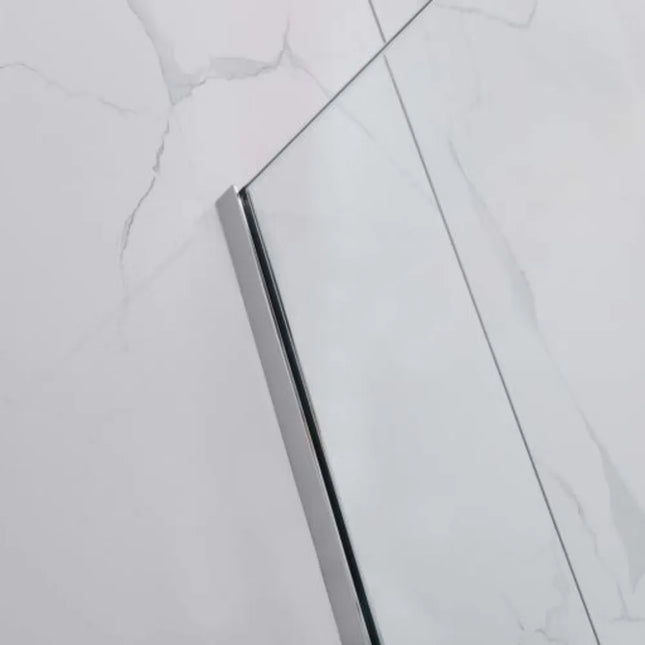 Wall Channel Single Panel Shower Screen 10mm 900-1200 X 2000mm