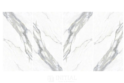 Marble Look Tile Calacatta Gold Polisehd 300X600 ,
