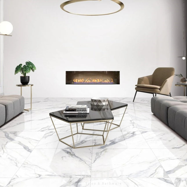 Marble Look Tile Calacatta Gold Polisehd 300X600 ,