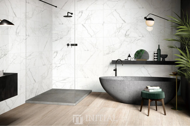 Marble Look Tile Calacatta Polished 600X1200 ,