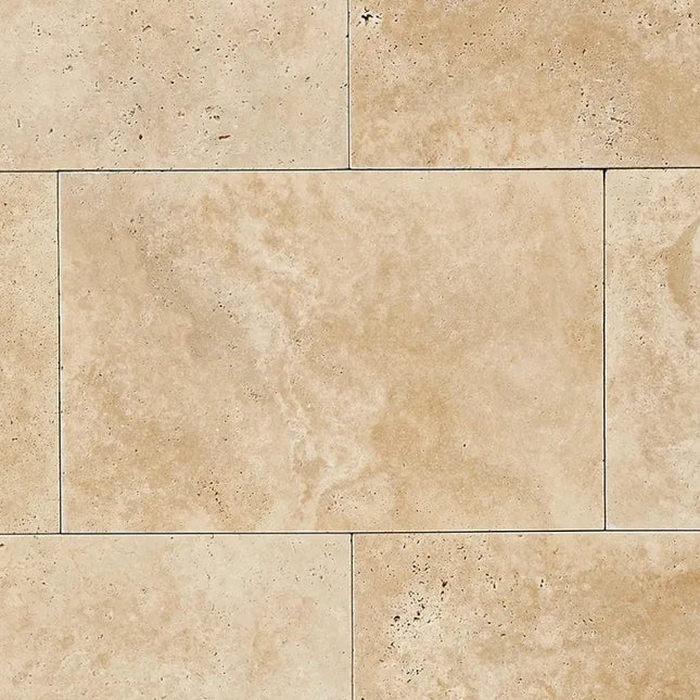 Outdoor Stone Premium Classic Travertine Tumbled Paver 610X406X30mm