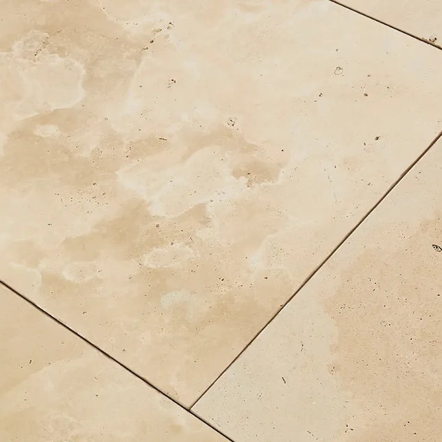 Outdoor Stone Premium Classic Travertine Tumbled Paver 610X406X30mm