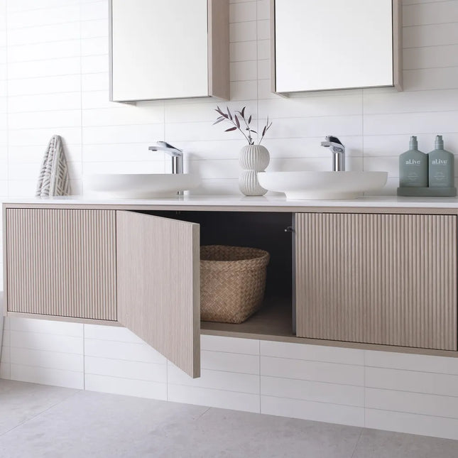 ADP Clifton Full Depth Slim Vanity with Caesarstone