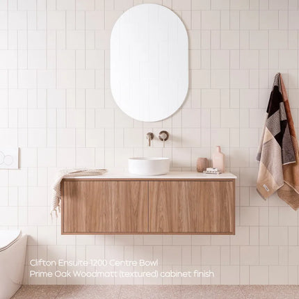 ADP Clifton Ensuite Slim Vanity with Caesarstone 600-1800mm