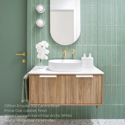 ADP Clifton Ensuite Slim Vanity with Benchtop 600-1800mm