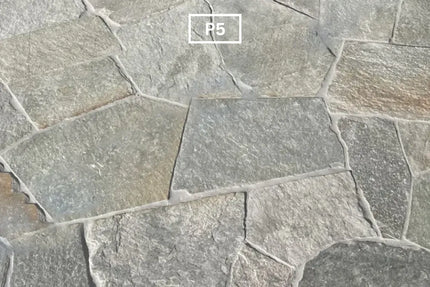 Crazy Paving Gama Limestone Irregular Sizes 250~600mm