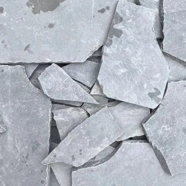 Outdoor Stone Crazy Paving Nacomo Marble Random Sizes 20mm