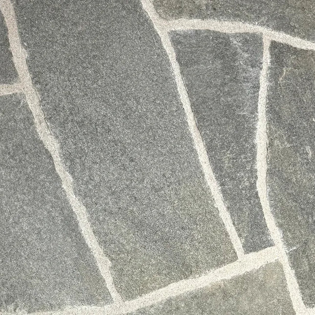 Outdoor Stone Crazy Paving Pascal Limestone Random Sizes 20mm