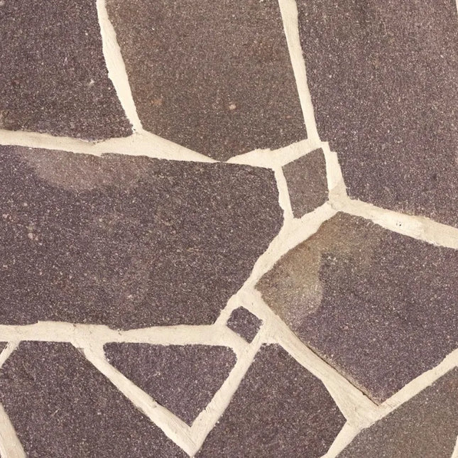 Outdoor Stone Crazy Paving Puro Porphyry Random Sizes 20mm