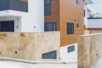 Outdoor Stone Crazy Paving Solis Sandstone Random Sizes 20mm