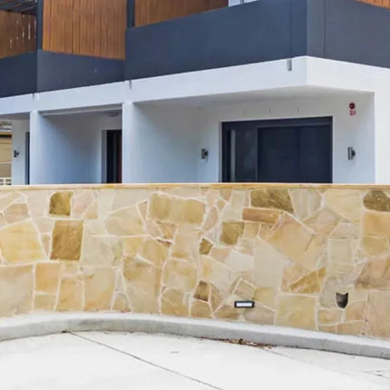 Outdoor Stone Crazy Paving Solis Sandstone Random Sizes 20mm