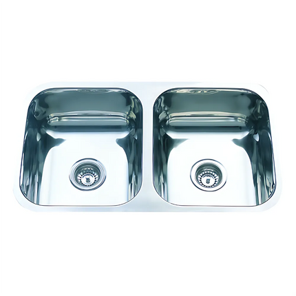 Cora Stainless Steel Undermount Sink Double Bowls 780 X 445 X 180mm