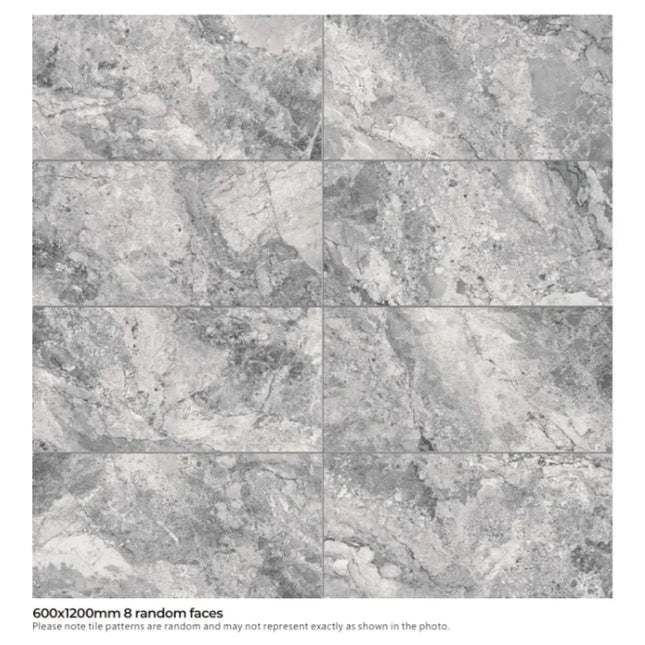 In/Out Travertine Look Windy Antracite 600X1200 ,