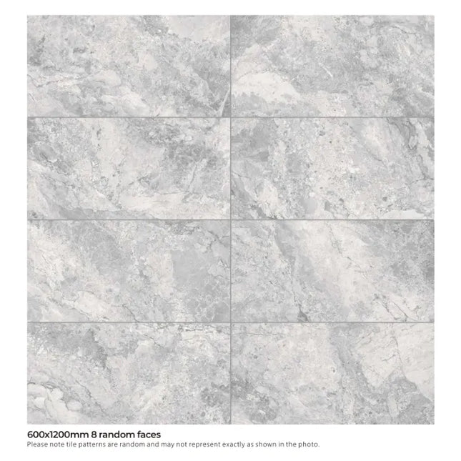 In/Out Travertine Look Windy Grey 600X1200