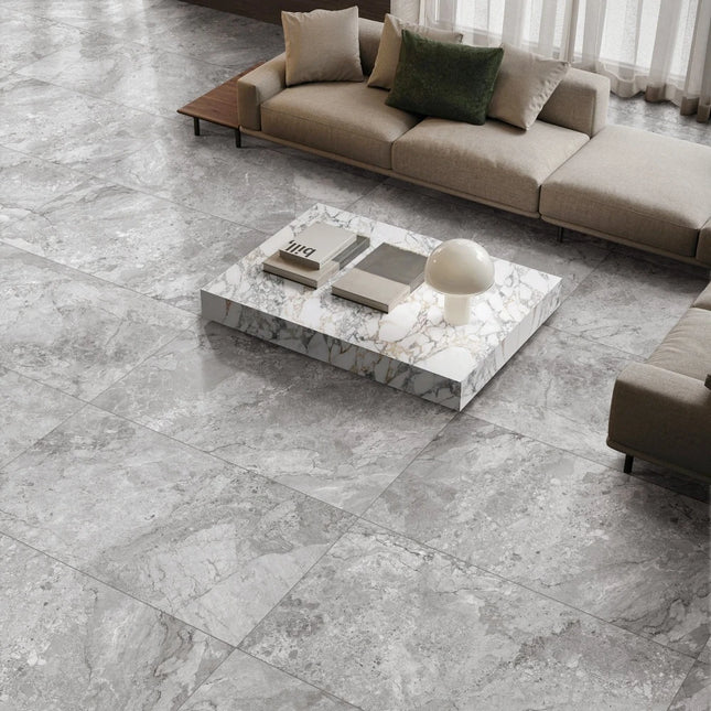 In/Out Travertine Look Windy Grey SurfaceTec ,