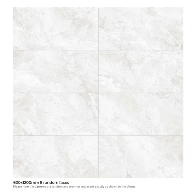 In/Out Travertine Look Windy White 600X1200