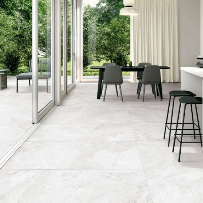 In/Out Travertine Look Windy White 600X1200 ,