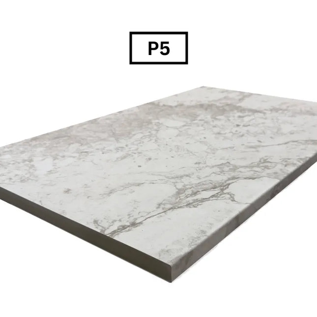 In/Out Travertine Look Windy White Bullnose Pencil Edge 400X600X20