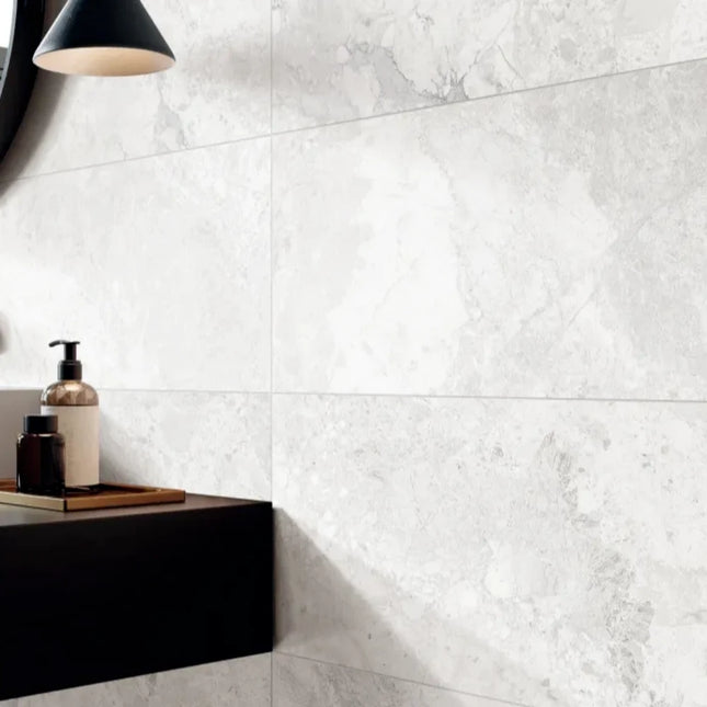In/Out Travertine Look Windy White SurfaceTec ,