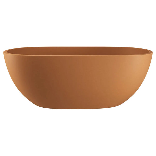 Fienza Jada Concrete Freestanding Bath, 1500mm, Tuscan