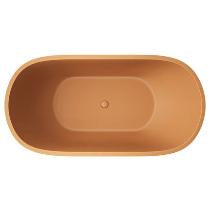 Fienza Jada Concrete Freestanding Bath, 1500mm, Tuscan