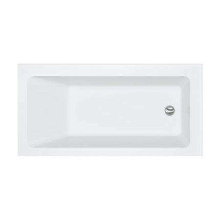 Fienza Sentor 1500 Acrylic Corner Bathtub, Gloss White