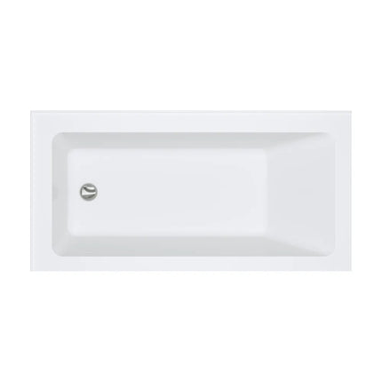 Fienza Sentor 1500 Acrylic Corner Bathtub, Gloss White