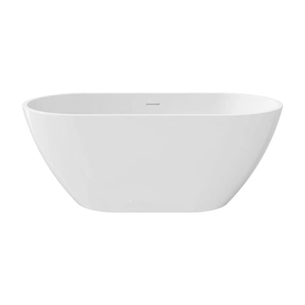 Fienza Koko Acrylic Freestanding Bath, Gloss White, 2 Sizes