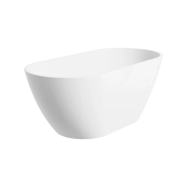 Fienza Koko Acrylic Freestanding Bath, Gloss White, 2 Sizes