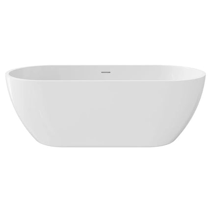 Fienza Koko Acrylic Freestanding Bath, Gloss White, 2 Sizes